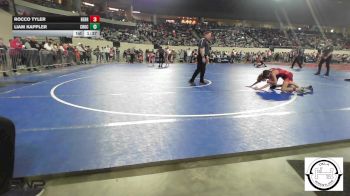 88 lbs Round Of 16 - Rocco Tyler, Berryhill High School vs Liam Kappler, Choctaw Jh