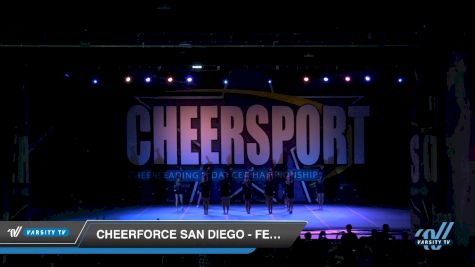 CheerForce San Diego - Ferocious [2019 Junior Small 2 Division A Day 1] 2019 CHEERSPORT Nationals