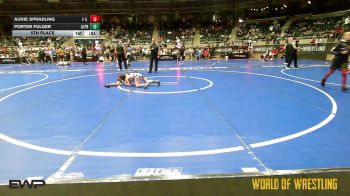 67 lbs 5th Place - Audie Spradling, F-5 Grappling vs Porter Fulger, Alpha Elite, Mi