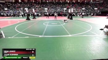 65 lbs Cons. Round 3 - Dean Lewicz, EWO3 vs Tyler Kusmirek, BKV1