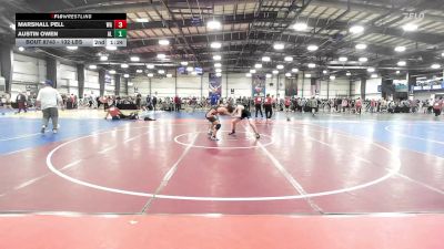 132 lbs Consi Of 32 #2 - Marshall Pell, WA vs Austin Owen, AL