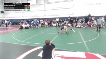 102 lbs Quarterfinal - Ethan Halstead, Rebellion-MS vs Parker Kolarcik, Heart Of A Lion