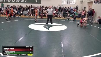 120 lbs Semifinal - Hadrian Soto, Grissom Hs vs Brady West, Deshler