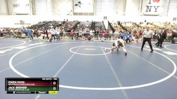 136 lbs Champ. Round 1 - Jack Breiner, Victor Wrestling Club vs Owen Moss, Gouverneur Wrestling Club