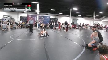 72-78 lbs Round 2 - Theo King, Powhatan Wrestling Club vs Rocco Knowles, Pride Wrestling Club