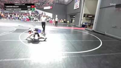 110 lbs Cons. Round 4 - Everett Wachter, Oregon Wrestling Club vs Ashton Kelley, Gold Medal Wrestling Club