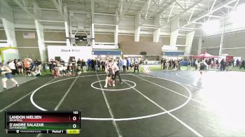 165 lbs Cons. Round 3 - D`Andre Salazar, Cottonwood vs Landon Nielsen, Bountiful