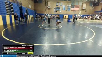 100lbs Quarterfinal - Kailyn Bollman-Lechner, McNary vs Ellanor Nimrick, Gig Harbor (Girls)