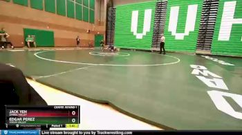 126 lbs Champ. Round 1 - Edgar Perez, Virgin Valley vs Jack Yeh, Spring Valley