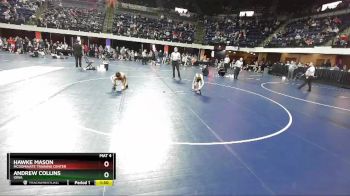 70 lbs Champ. Round 2 - Hawke Mason, McDominate Training Center vs Andrew Collins, Iowa