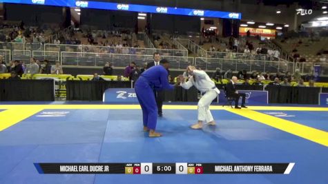 Michael Anthony Ferrara vs Michael Earl Ducre Jr 2025 Pan Jiu Jitsu IBJJF Championship