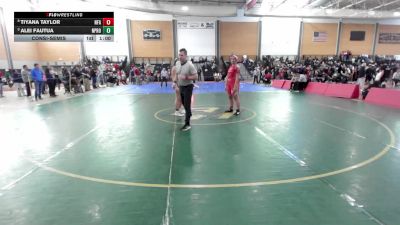 235 lbs Consolation - Tiyana Taylor, Norwich Free Academy vs Alei Fautua, North Providence