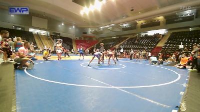 115 lbs Rr Rnd 1 - Carley Johnson, Van Buren High School vs Mabel Rogers, Rogue Warrior Wrestling