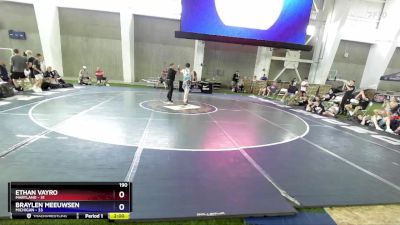 157 lbs Placement Matches (8 Team) - Warren Ritter, Minnesota Red vs Sawyer Evans, Washington