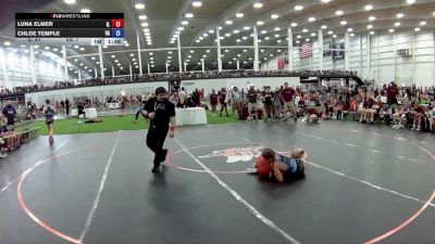 110 lbs Luna Elmer, Illinois vs Chloe Temple, Virginia
