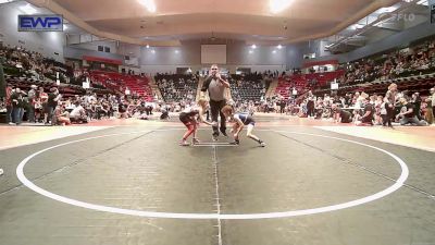 62 lbs Semifinal - Jolee Stephens, Punishers vs Allie Robison, Skiatook Youth Wrestling