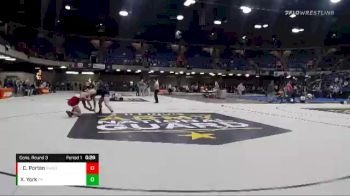 145 lbs Cons. Round 3 - Cole Porten, Wauconda vs Xander York, Prairie Ridge
