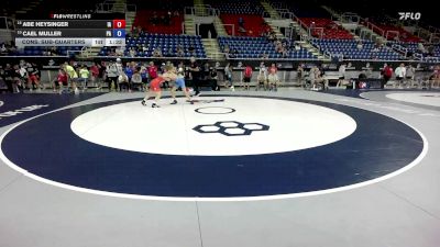 106 lbs Cons. Sub-quarters - Abe Heysinger, IA vs Cael Muller, PA