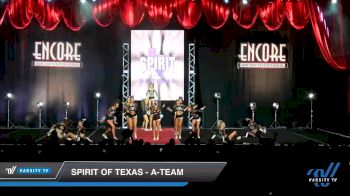 Spirit of Texas - A-Team [2019 Senior - XSmall 6 Day 1] 2019 Encore Championships Houston D1 D2