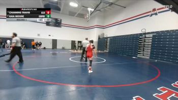 100 lbs Round 1 - Channing Travis, Allen Blue vs Kaia Moore, Cedar Park