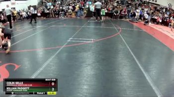 70D Round 1 - Colin Sells, Owensville Wrestling Club vs Killian Padgett, Eldon Takedown Team