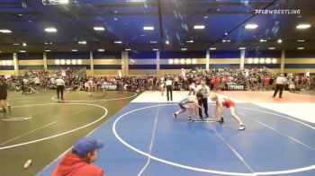 130 lbs Round Of 32 - Luke Burgar, Silverback WC vs Gilbert Vasquez, Venon WC