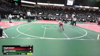 100 lbs Quarterfinal - Rayce Watson, JOA2 vs Tyler Richey, BWW1