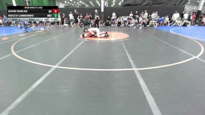 122 lbs Rr Rnd 1 - David Duelks, Northeast Elites White - HSC vs Rocco Lombardo, Malvern WC - HSC