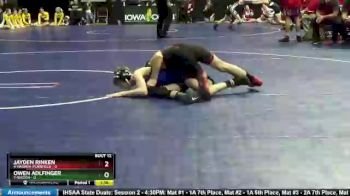 106 lbs 5th & 7th Place - Jayden Rinken, 4-Nashua-Plainfield vs Owen Adlfinger, 7-Wilton