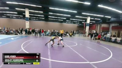 86 lbs Cons. Round 3 - Wesley Hagedorn, Lofton Style Wrestling Club vs Amir Jones, Sentinels Wrestling Academy