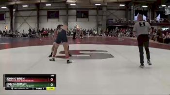 285 lbs Cons. Round 1 - Reid Garrison, U.S. Merchant Marine Academy vs John O`Brien, Trinity College (Connecticut)