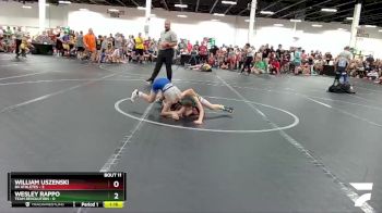 52 lbs Round 3 (8 Team) - Wesley Rappo, Team Revolution vs William Uszenski, 84 Athletes