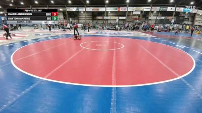 60 lbs Cons. Semi - Kaleb Anderson, Dakota Boyz Wrestling Club vs Dayton Markle, Glasgow Wrestling Club