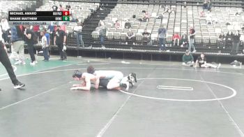 110-I lbs Consolation - Michael Amaro, High Pace Wrestling Club vs Shane Matthew, Blue Knights Alpha