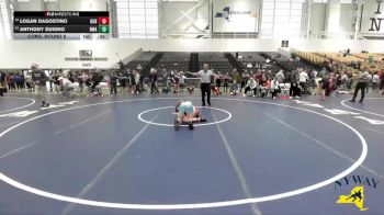 145 lbs Cons. Round 6 - Anthony Gugino, NWAA vs Logan DAgostino, Superior Wrestling Academy