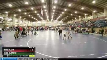 45 lbs Quarters & Wb (16 Team) - Kael Oldroyd, Utah Black vs Kleo Block, Team Montana