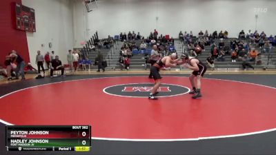 165 lbs Round 4 - Peyton Johnson, Mediapolis vs Hadley Johnson, Fort Madison JV