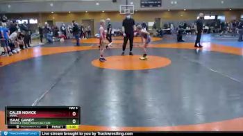 78 lbs Semifinal - Caleb Novick, NWWC vs Isaac Gandy, Ferndale Force Wrestling Club