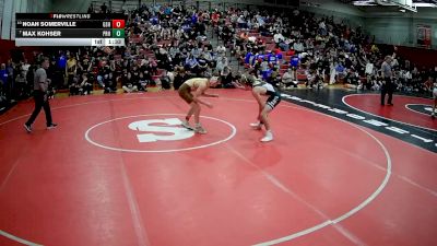 139 lbs Champ. Round 2 - Max Kohser, Pine-Richland Hs vs Noah Somerville, Greensburg Salem Hs