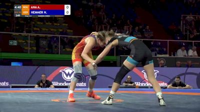 55 kg Bronze - Andreea Beatrice Ana, ROU vs Nina Hemmer, GER