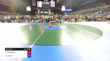 113 lbs Cons 8 #1 - Kody Tanimoto, Texas vs Ayden Smith, Pennsylvania