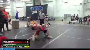 120 lbs Finals (2 Team) - Jackson Weller, Edge vs Issak Wickham, Terps Xpress