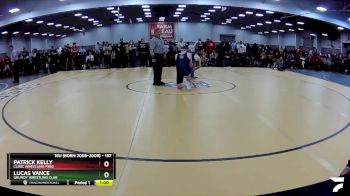 157 lbs Cons. Round 3 - Lucas Vance, Grundy Wrestling Club vs Patrick Kelly, Clinic Wrestling FXBG