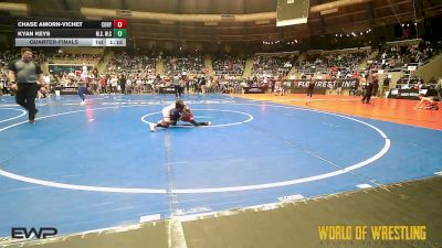 52 lbs Quarterfinal - Chase Amorn-Vichet, Cory Clark Wrestling vs Kyan Keys, MilLard South Wrestling Club