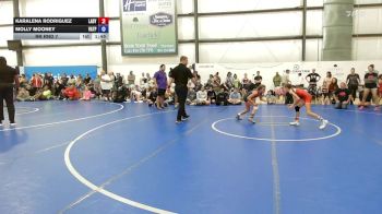 38 lbs Rr Rnd 7 - Karalena Rodriguez, Lady Warriors United - W vs Molly Mooney, Virginia Team Predator - W