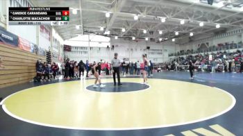 115 lbs Quarterfinal - Charlotte Macachor, Dougherty Valley vs Candice Carandang, Dublin