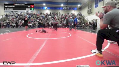 35 lbs Rr Rnd 2 - Hadley King, Bartlesville Wrestling Club vs Chet Clay, Skiatook Youth Wrestling