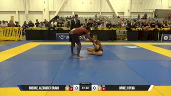 Daniel H Peng vs Michael Alexander Bravo 2025 World IBJJF Jiu-Jitsu No-Gi Championship