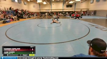 106 lbs Round 3 (10 Team) - Gabe Hagen, Wheatland vs Gunner Copeland, Burns/Pine Bluffs