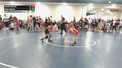 85 lbs Consi Of 8 #2 - Miles Kincaid, VA vs Max Garcia, VA
